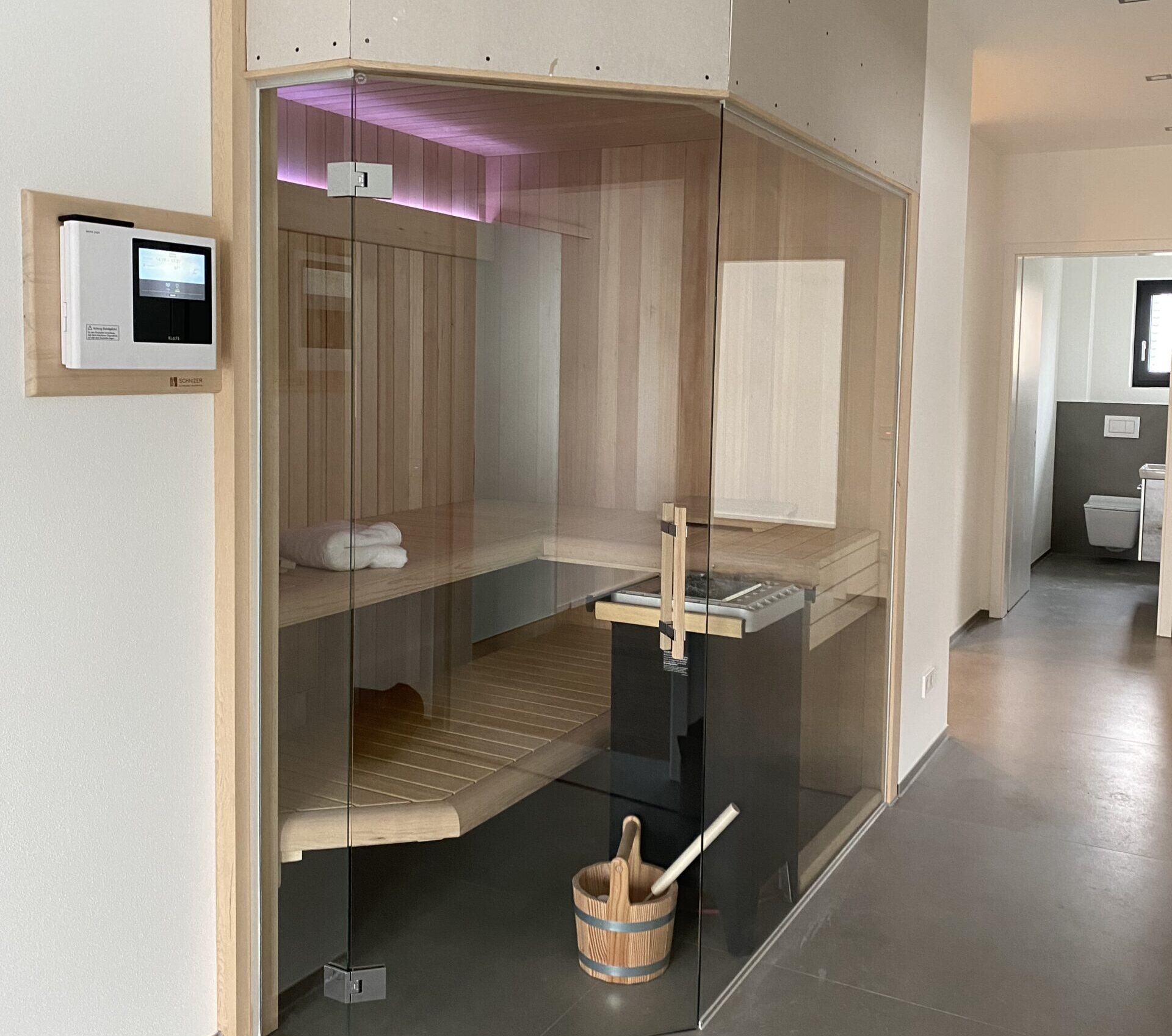 Sauna nach Maß in Reutlingen Im Haus